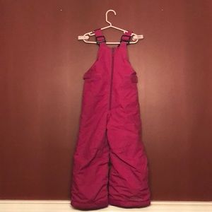 Columbia Girls XXS Insulated Snow Bib